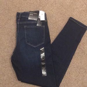 Banana republic dark wash sculpt skinny jeans